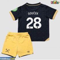 West Ham United Tomas Soucek #28 3rd trikot Kinder 2025-26 Kurzarm (+ Kurze Hosen)